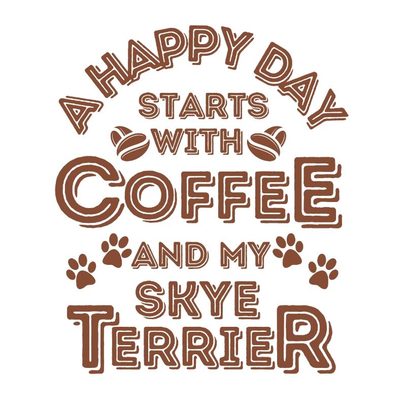 Skye Terrier Café pour chien Café