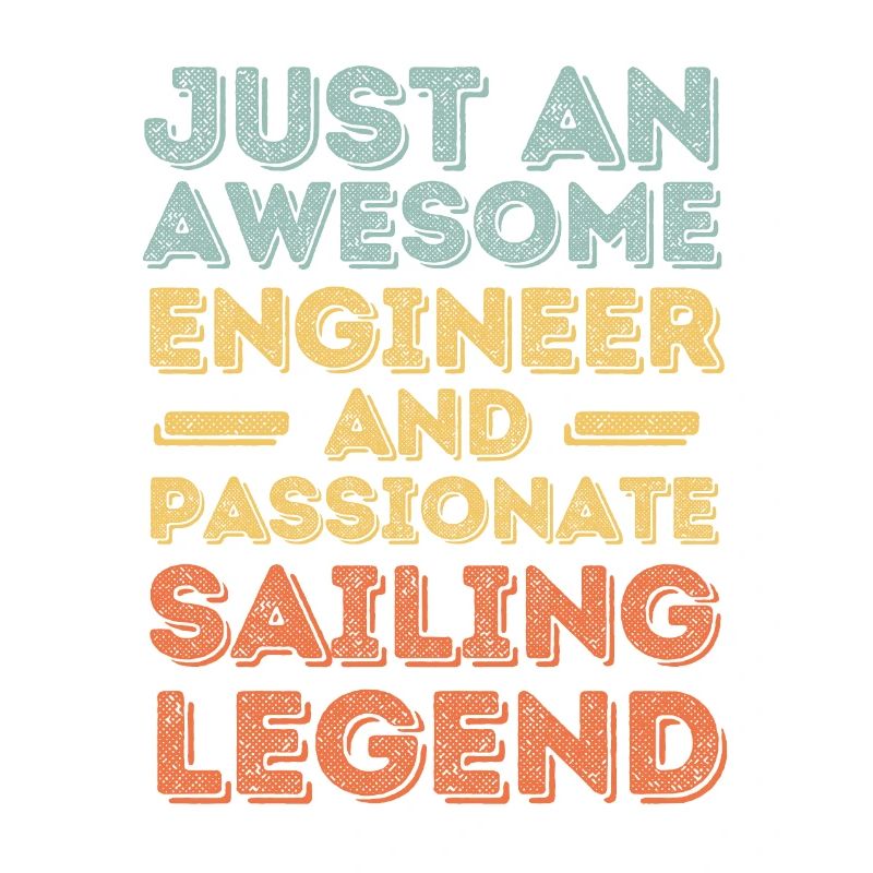 Engineer sailing retro
