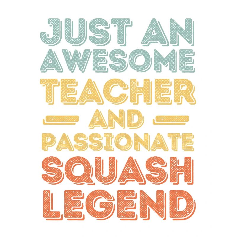 Professeur Squash rétro