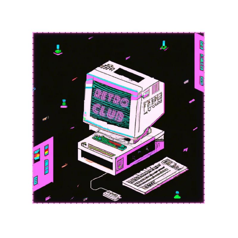 Retro Computer aus den 90ern