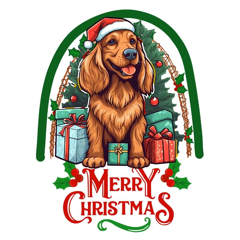 Irish Setter Christmas