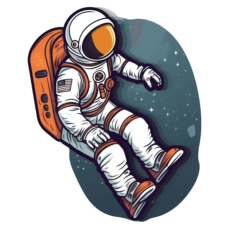 Astronaut Galaxy Space Exploration