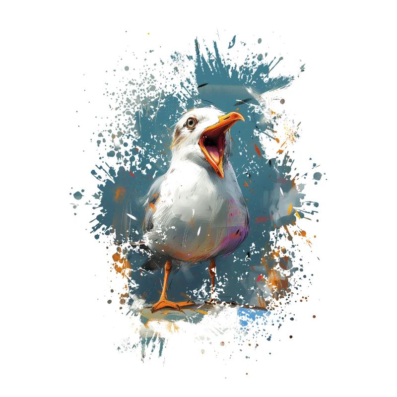 Screeching Seagull