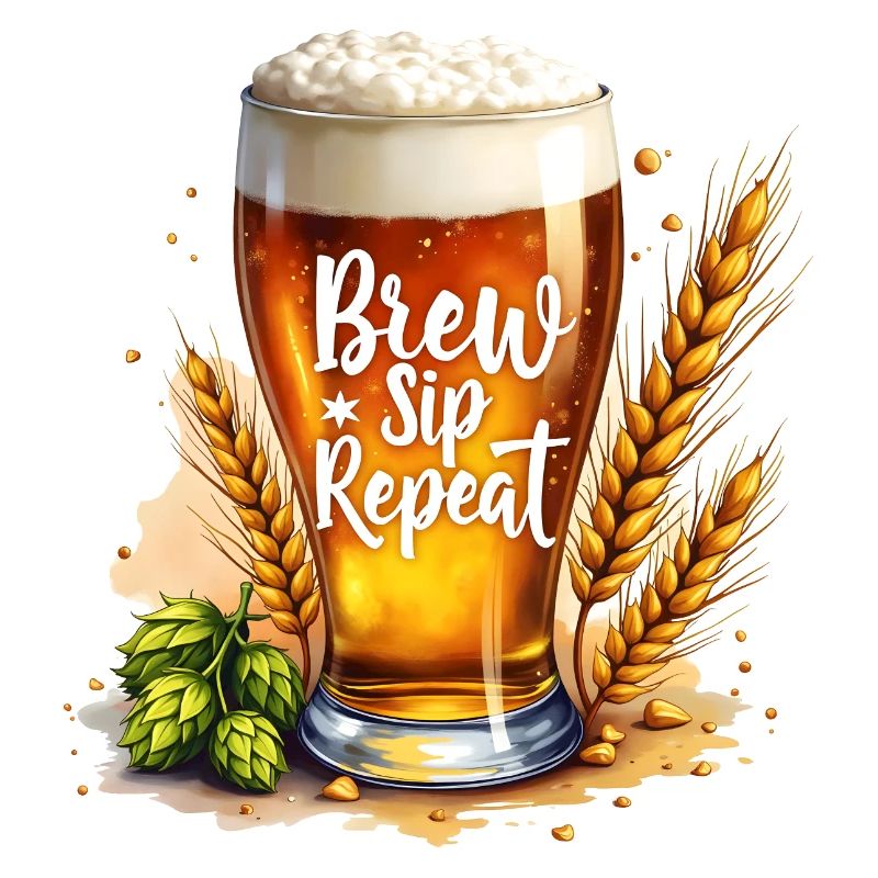 Brew Sip Repeat - Brew Drink Repeat