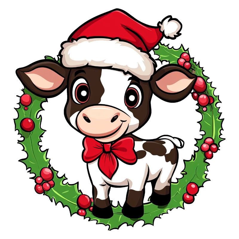 Cows Christmas