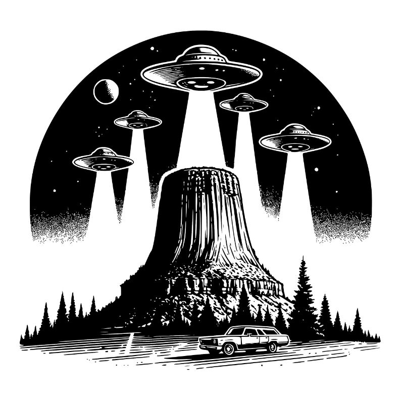 UFO DevilsTower