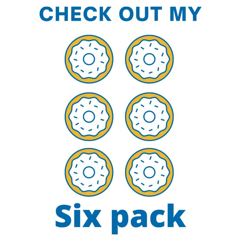Check out my six pack