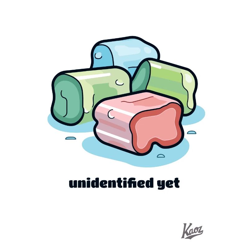 Unknown chewing gum object