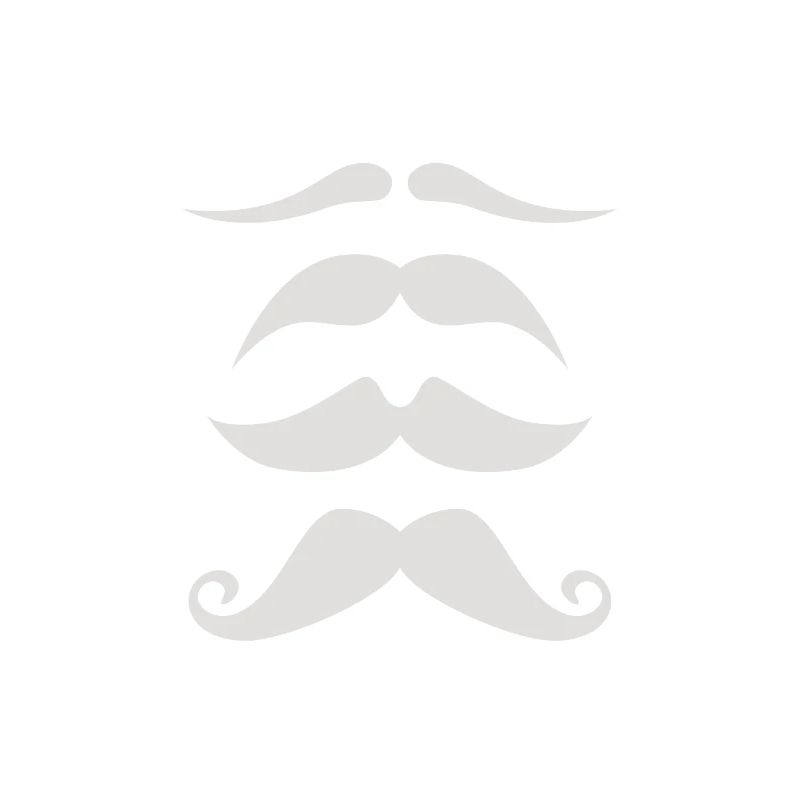 Moustache evolution