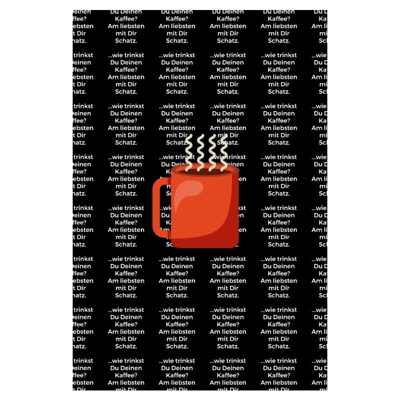 Comment buvez-vous votre café? De préférence avec vous.