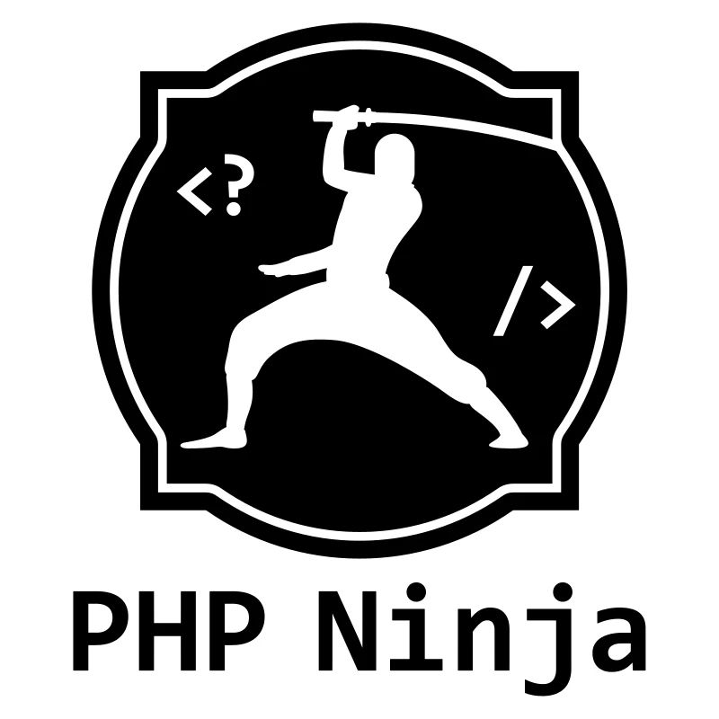 PHP Ninja - PHP Programmierer Coder Nerd Webdesign