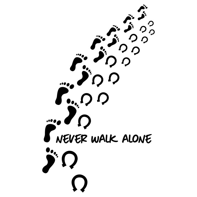 never walk alone horse
