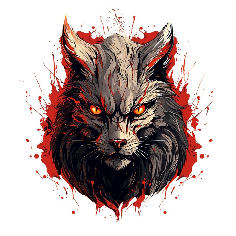 Wolfsblick der Durchdringung