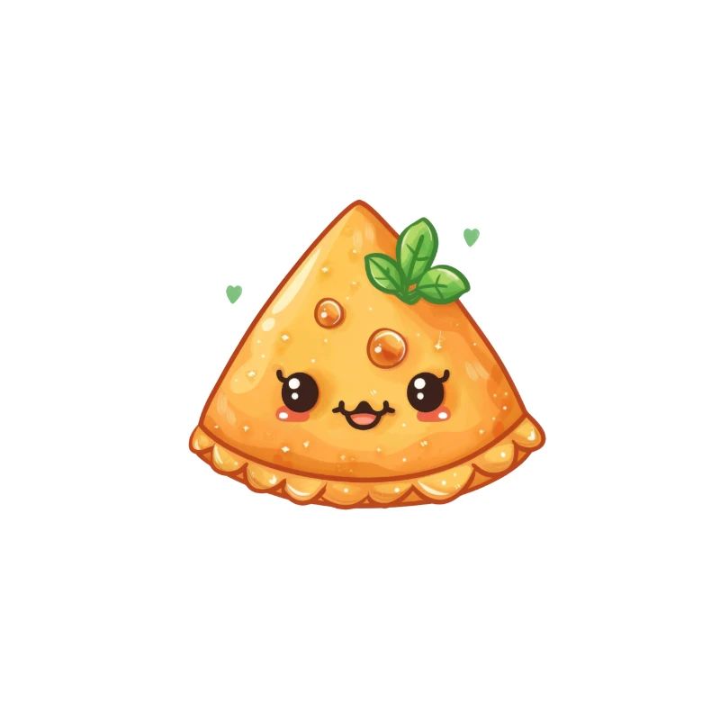 Samosa heureux