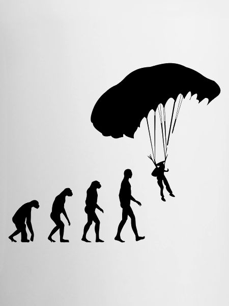 Evolution Fallschirmspringen
