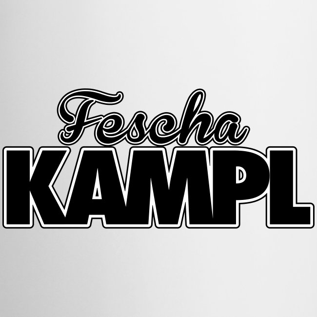 Fescha Kampl - Tasse zweifarbig