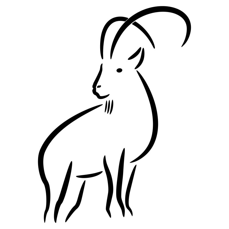 Dessin capricorne