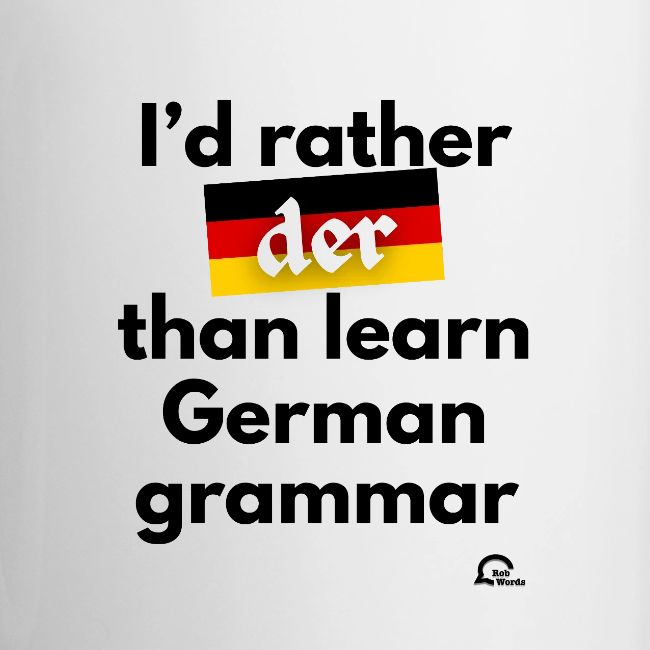I'd rather "der"