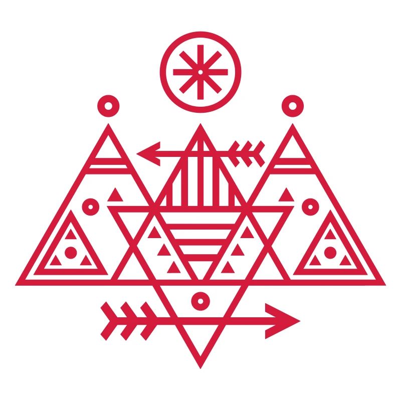 Triangle Pattern (arrows) 01