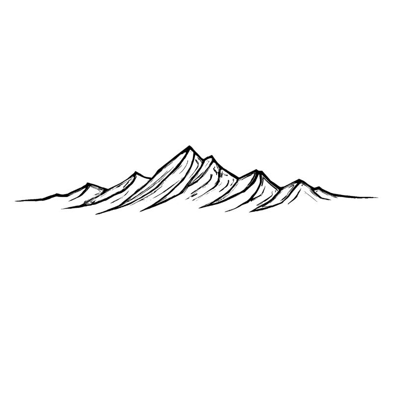 Gebirge - mountain range design