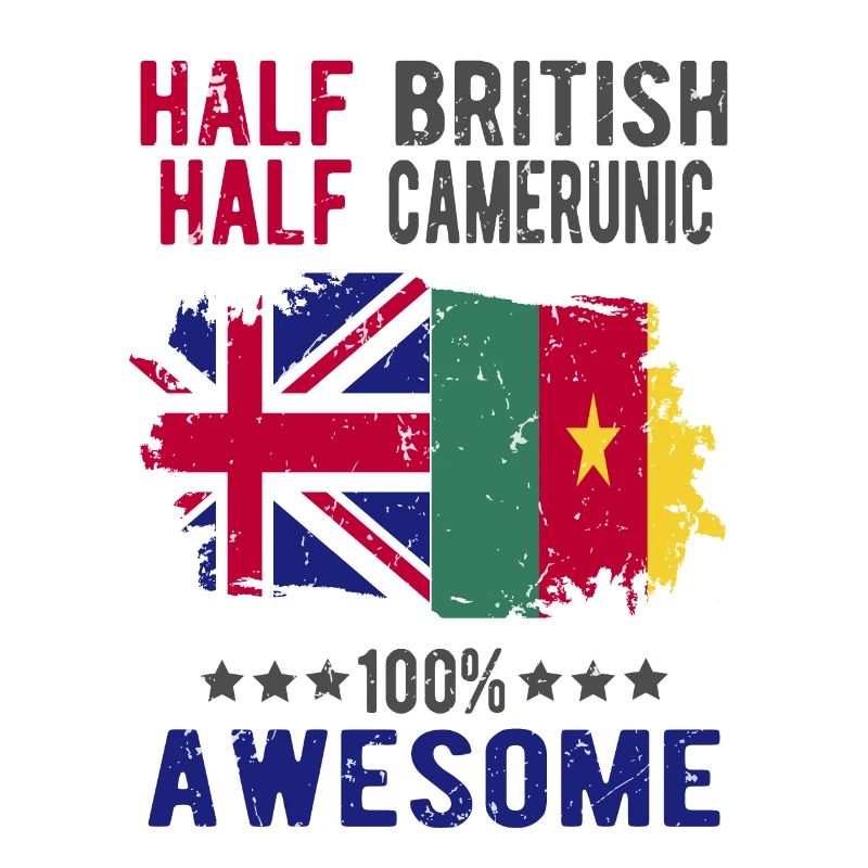 Half British Half Cameroonian