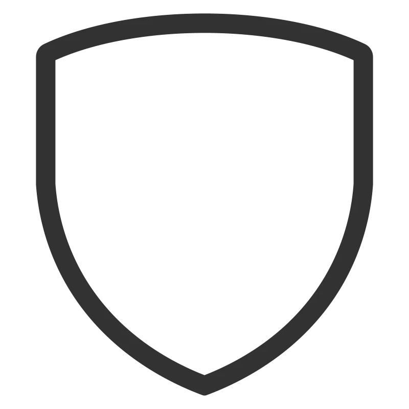 SHIELD BADGE PATCH SHAPE LOGO