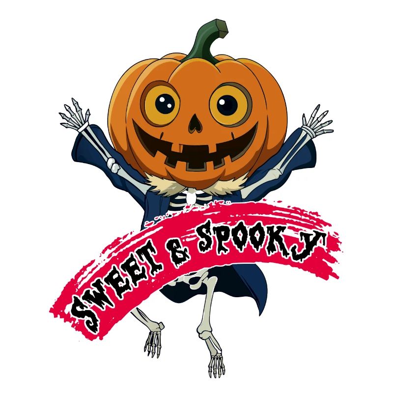 Funny Dancing Happy Halloween Skeleton