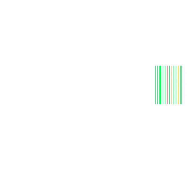 UP Barcode White