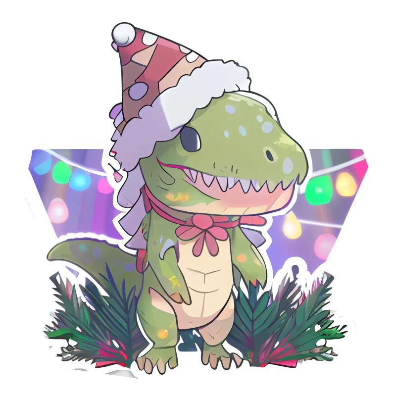 weihnachtsdinosaurier, geschenk,