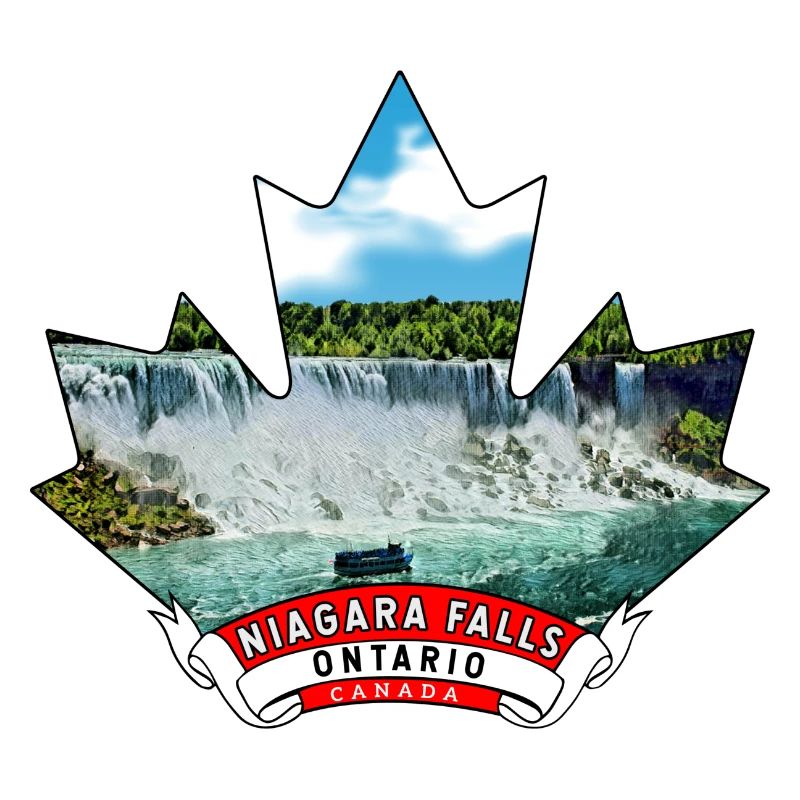 Niagara Falls, Ontario Canada Maple Leaf
