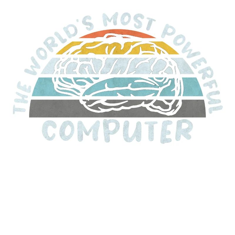 ORDINATEUR CERVEAU LINUX SUPERBRAIN GEEK VINTAGE TECH