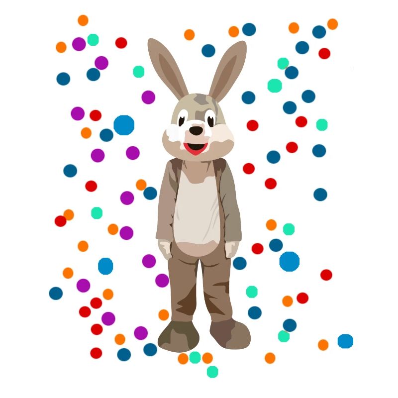 artistic bunny