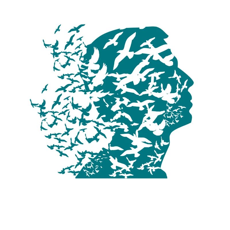 Sois libre comme un oiseau libre voler des pensées