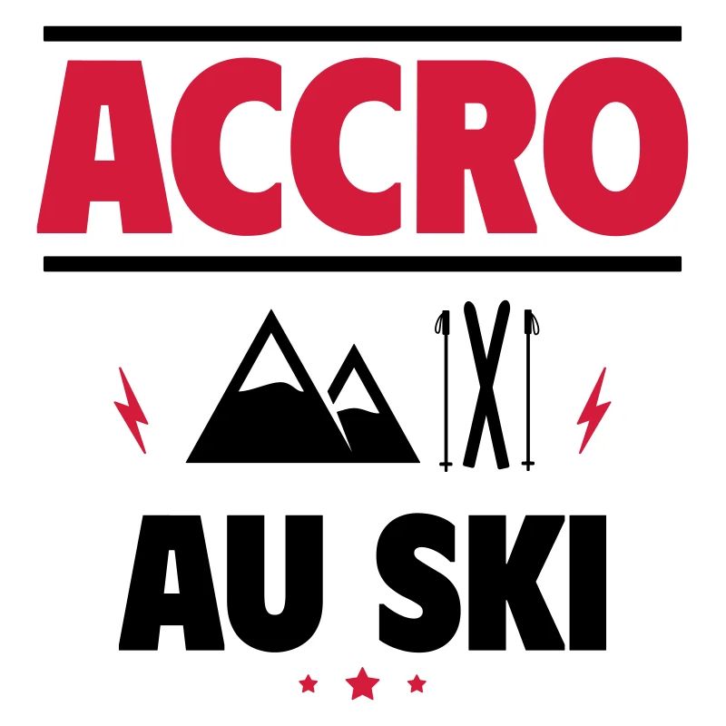 accro au ski