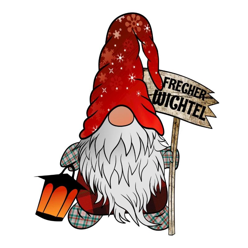 Gnome de Noël effronté Gnome