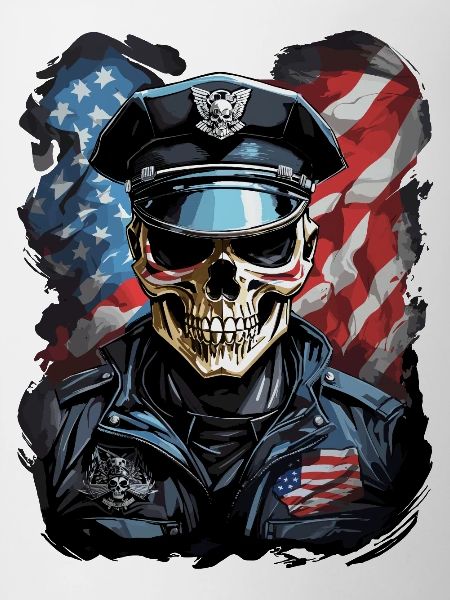 Amerikanischer Polizei-Einsatz