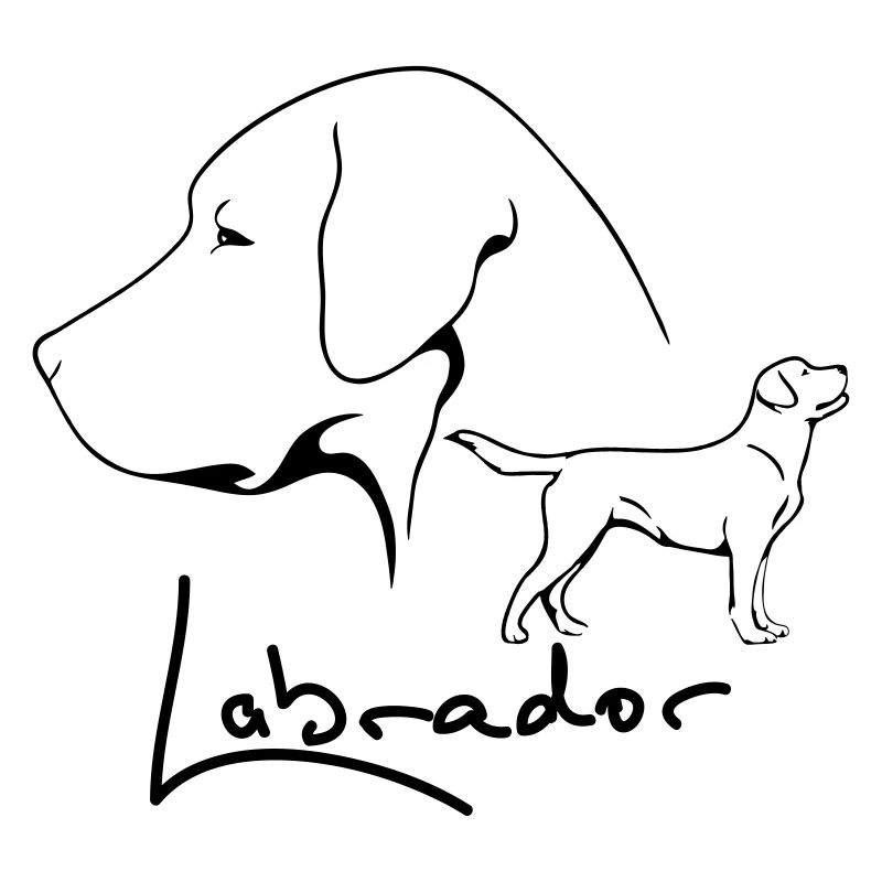 LABRADOR Profil WILSIGNS Hunde Hund Geschenkidee