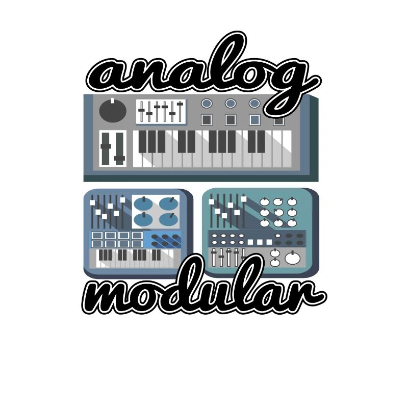 Modular Synthesizer Synth Vintage Retro Analog