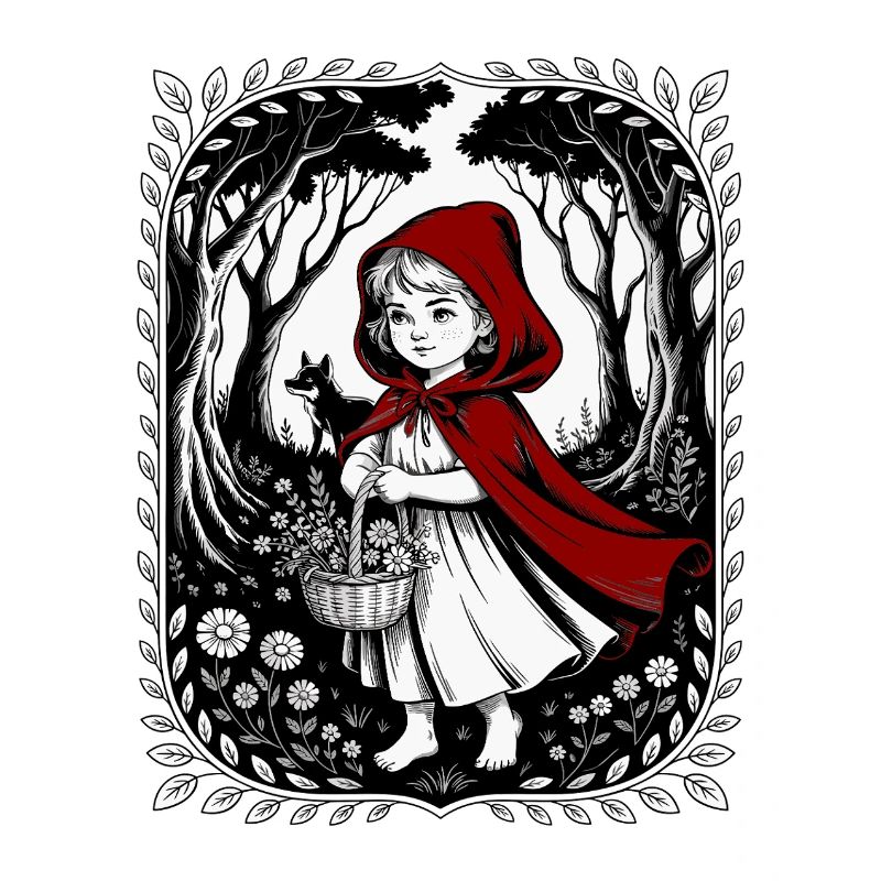 Rotkäppchen: Märchen im Wald