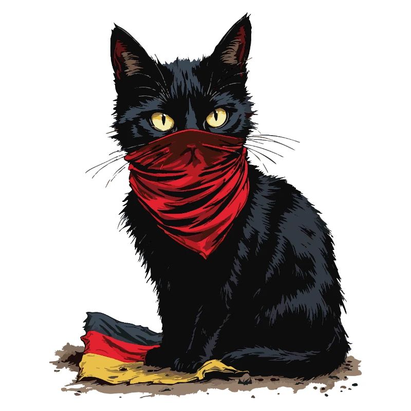 Black Cat Antifa - Schwarze Katze