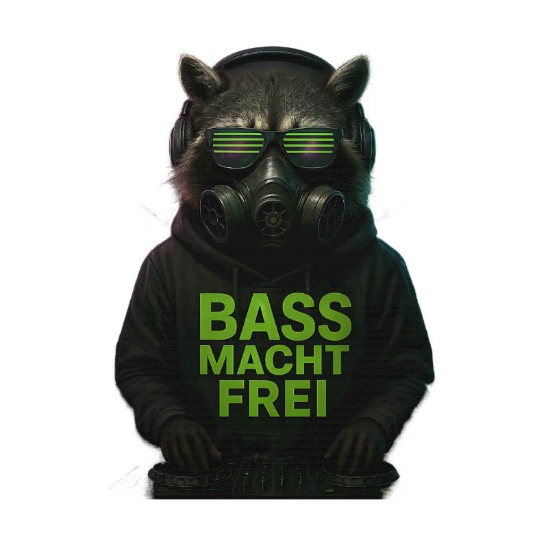 Hardcore Techno Design Bass vous libère Rave Motif