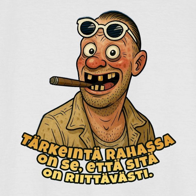 Tärkeintä rahassa on se, että sitä on riittävästi