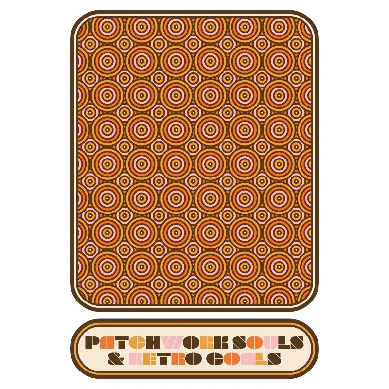 Patchwork Souls & Retro Goals – 70s Pattern