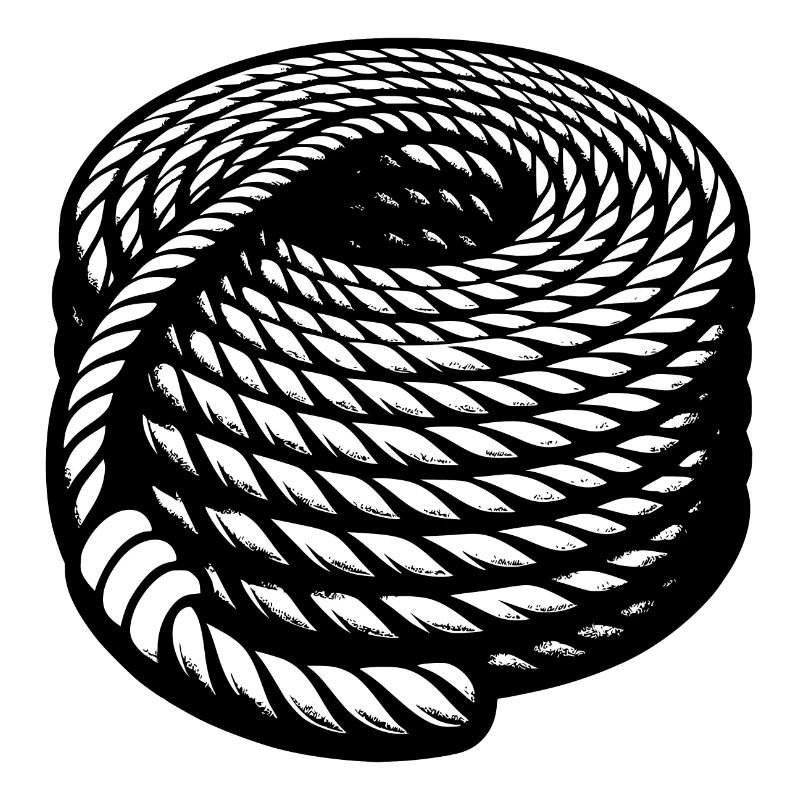 Braided Rope Rolled Maritime Rope Design