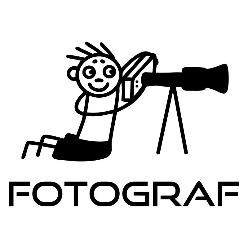 Fotograf mit Stativ