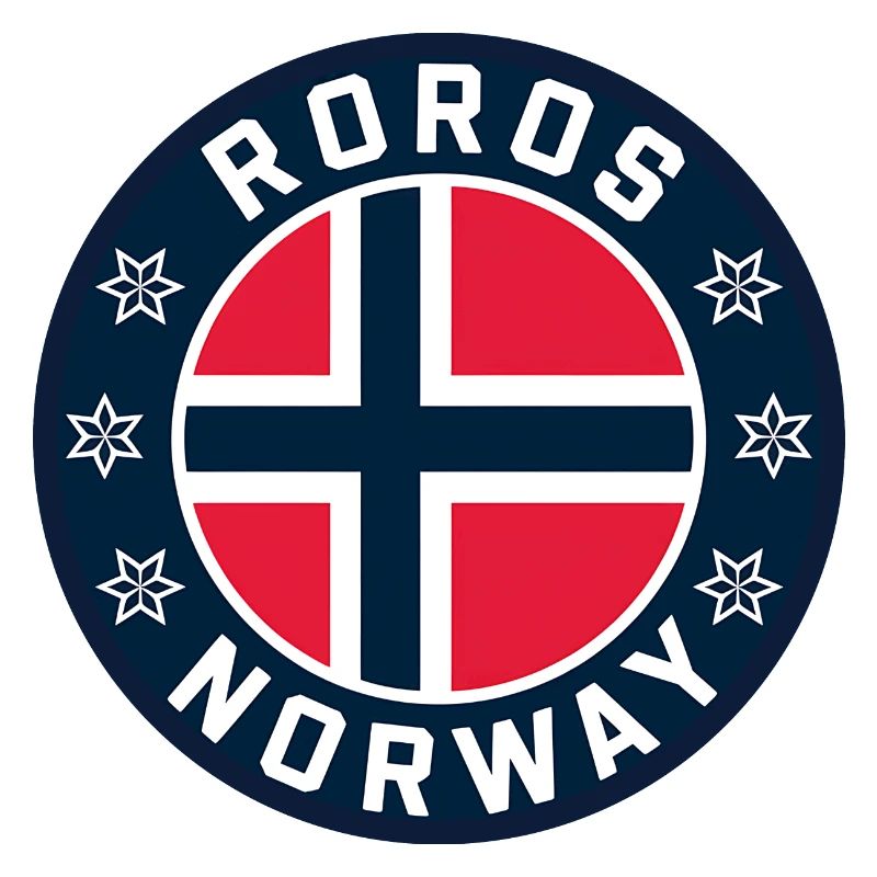 Drapeau de la Norvège Roros