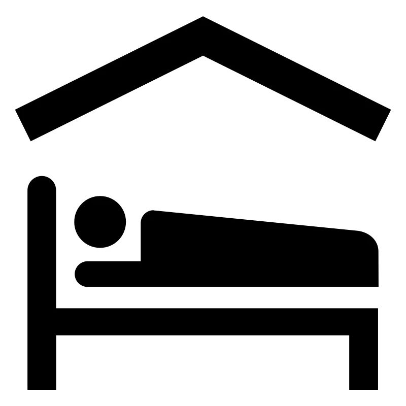 Bed, Backpacker, House, Haus, Herberge
