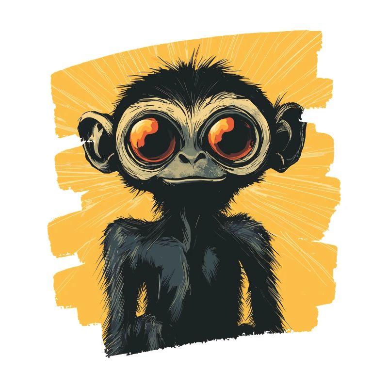 Spider Monkey Retro