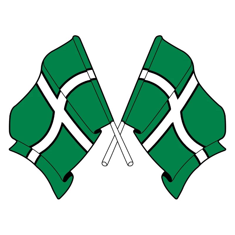 Devon Crossed Flags