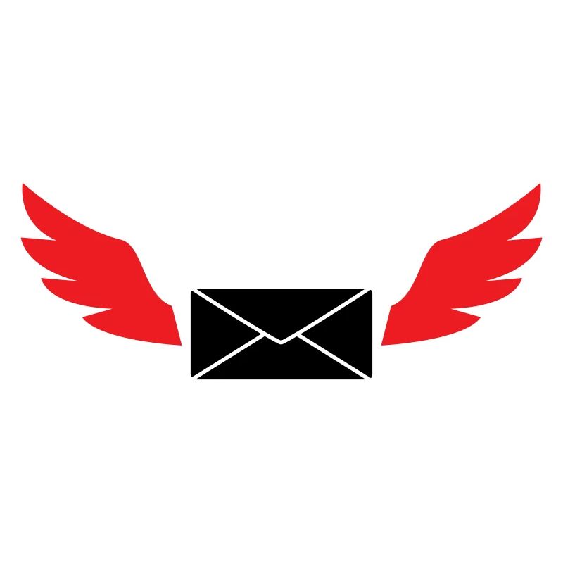 Express Mail Envelope Winged Post